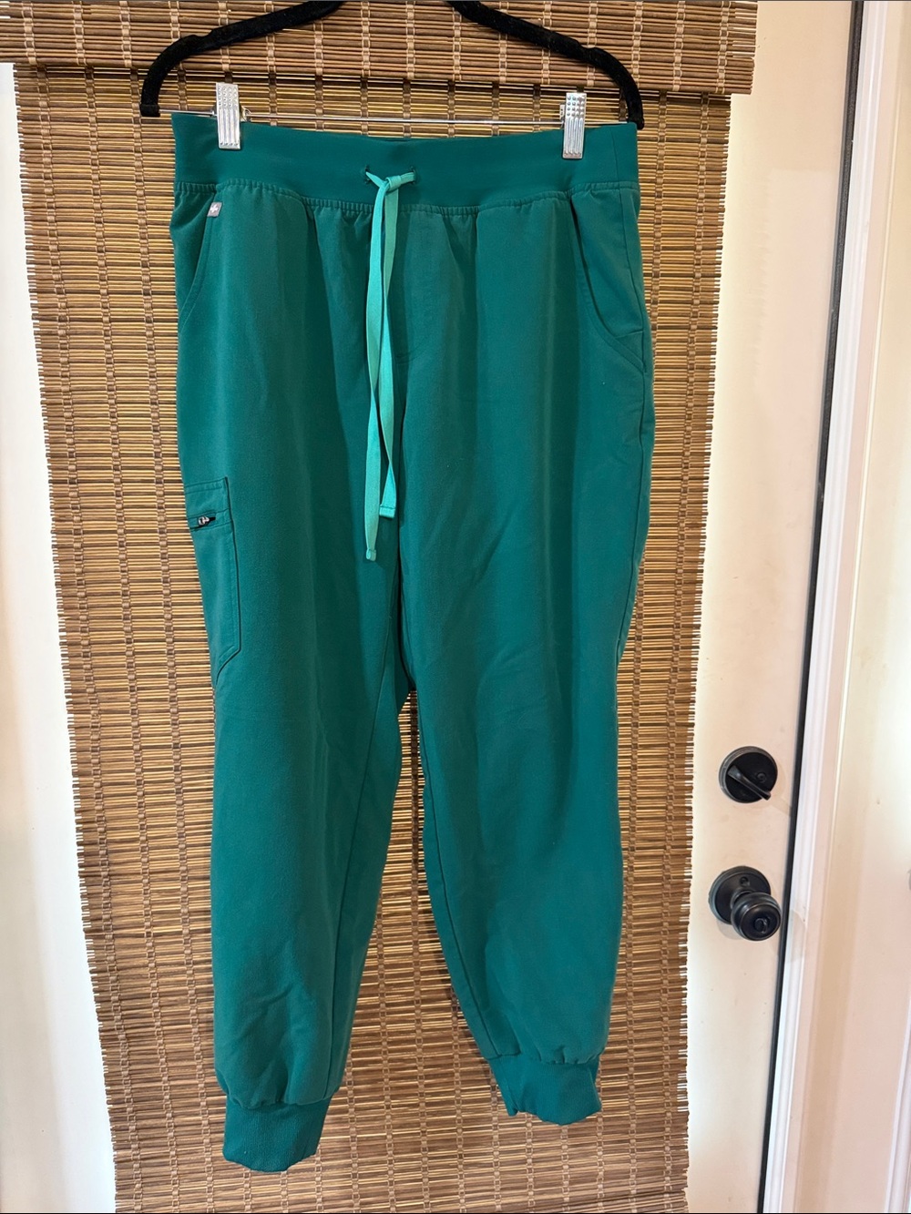 Figs technical collection medium Teal Drawstring Jogger scrubs